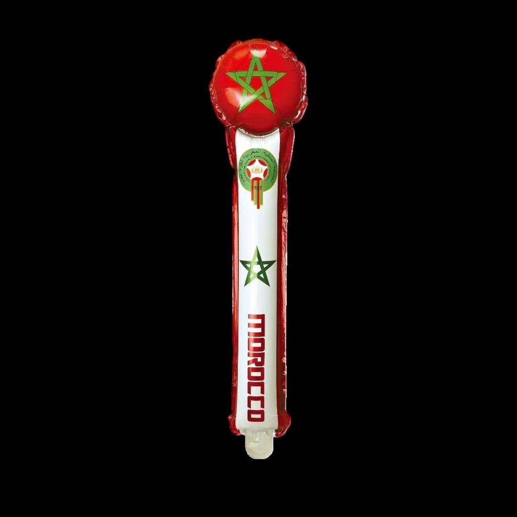 10pcs Soccer Ball Hand Stick Foil Balloon Soccer Sports Theme Party Baby Shower Decor Football Club Decoration Supplies Kids Toy