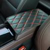 Car Armrest Pad Cover Center Console Box PU Leather Cushion Mat Car Accessories