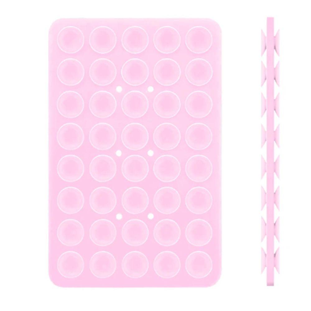 Double Side Rubber Sucker Pad Silicone Sucker Mobile Phone Fixed Pad New Suction Cup Bracket