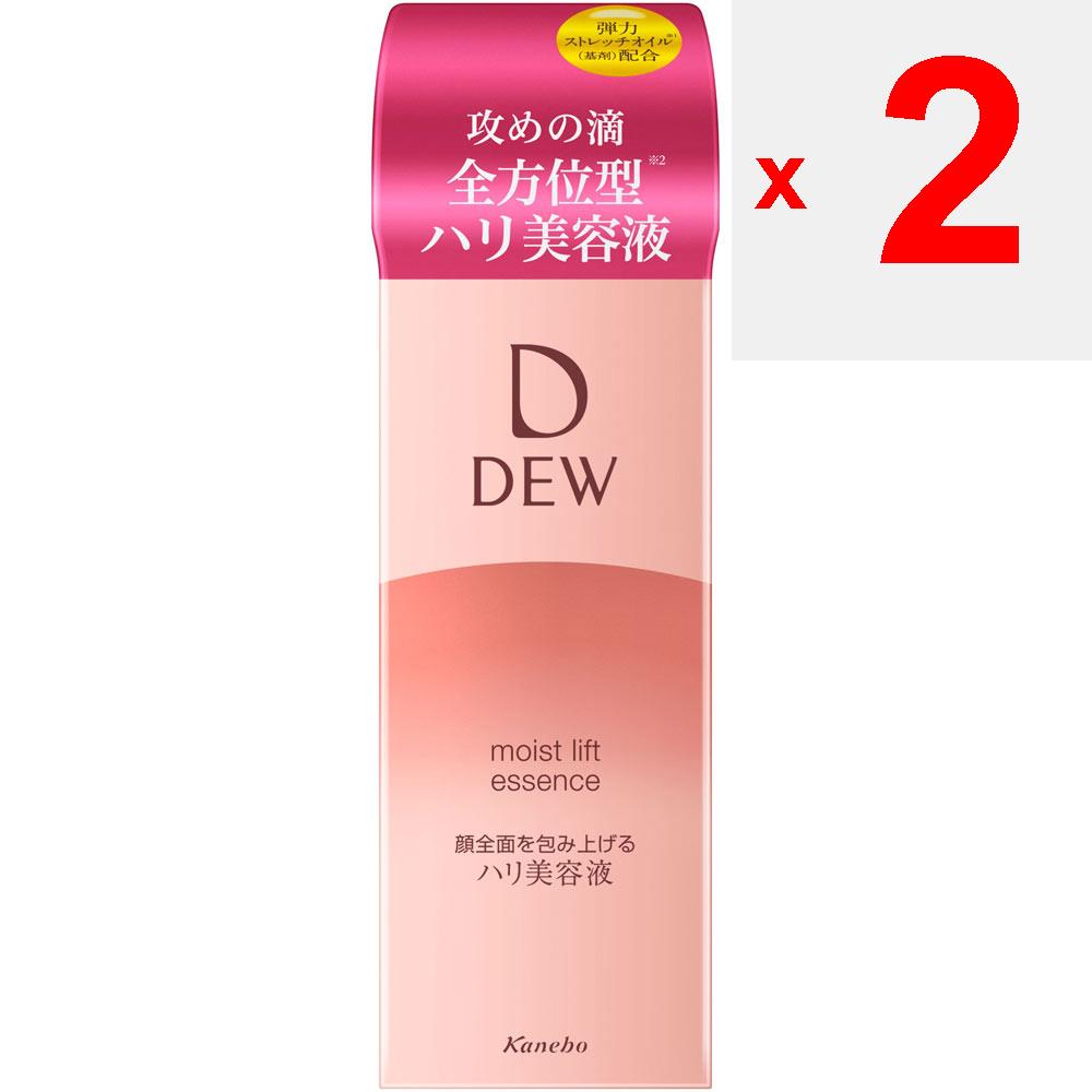 Kanebo DEW Moist Lift Essence 45g Beauty Liquid To Use, Press the Pump Several Times Until the Contents Are Released. After Conditioning Your Skin Wit