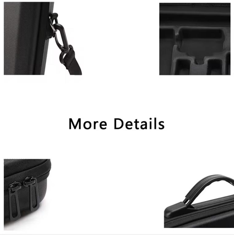 For DJI OSMO Action 5 Pro 4/3 Portable Case Waterproof Bag Charger Battery Base Selfie Stick Storage Box Handbag Accessories