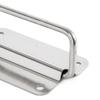 201/304 Stainless Steel Door Handle Box Handle Cabinet Drawer Wardrobe Door Handle with Screws Durable Hardware Accessories