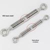 Bingyu 304 Stainless Steel Turnbuckle
