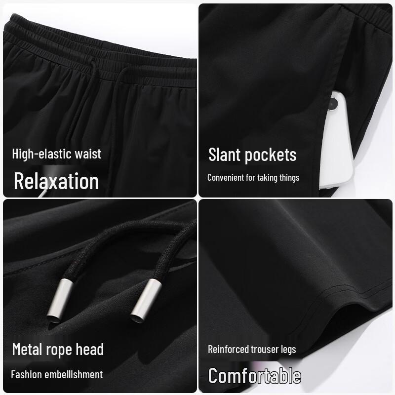 JEEP Men's Summer Loose Fit Casual Pants