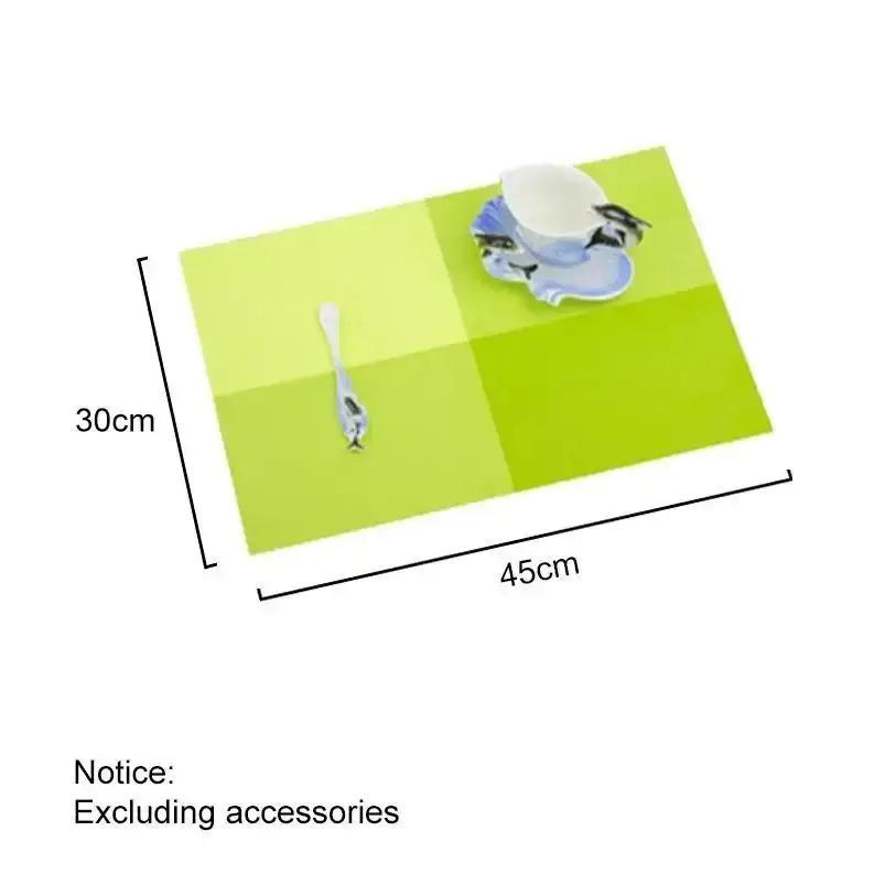 1Pcs Multipl Color Kitchen Cup Cushion Table Placemat Suit Coffee Tea Cup Placemat Practical PVC Home Tools Accessories Supplies