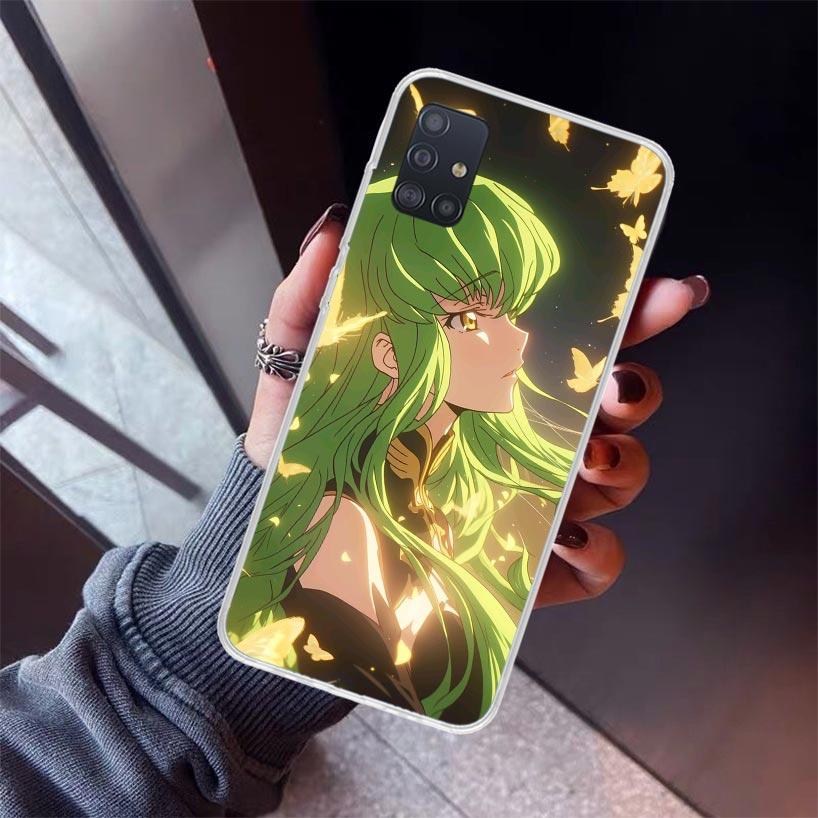 Code Geass Anime Phone Case For Samsung Galaxy A12 A52S A42 A32 A22 A51 A50 Note 20 Ultra 10 S10 Plus A71 A70 A31 A30 A10S Galax