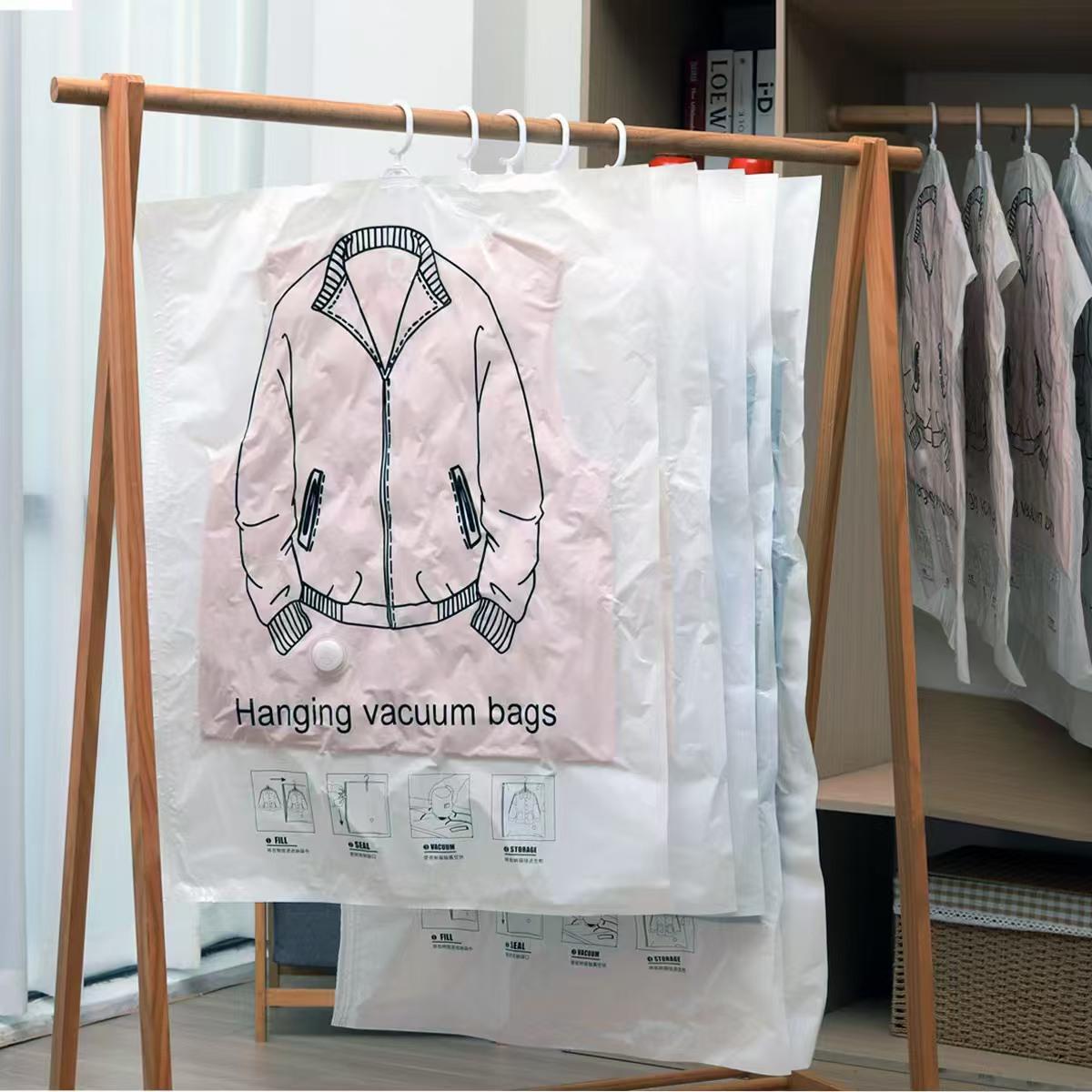 

Вакуумный компрессионный мешок для пуховика с пылезащитным чехлом - Большой размер (Вступительная почтовая оплата 0,88)