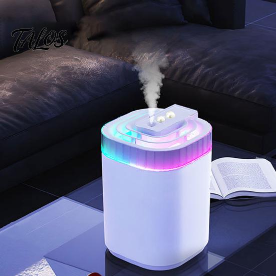 High Mist Output Humidifier Top Fill Cool for Bedroom 3L Large Capacity Quiet Tank Air with Night Light Baby Nursery Plants Indoor Room