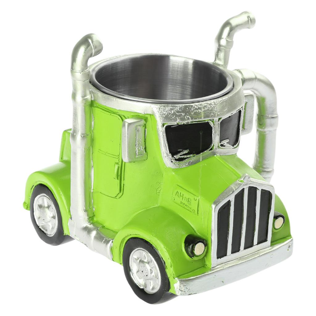 Handgefertigte Tasse in LKW-Form, 354 ml, Kaffeetasse aus Kunstharz für Zuhause und Büro, Dekoration, Wasserbecher, einzigartiges Geschenk