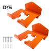1/2 Sets Wall Mount Weedeater Hanger with Screws Heavy Duty Space Saving Garage Shed Weed Eater Trimmer Tools Metal Storage Rack Organizer Hook