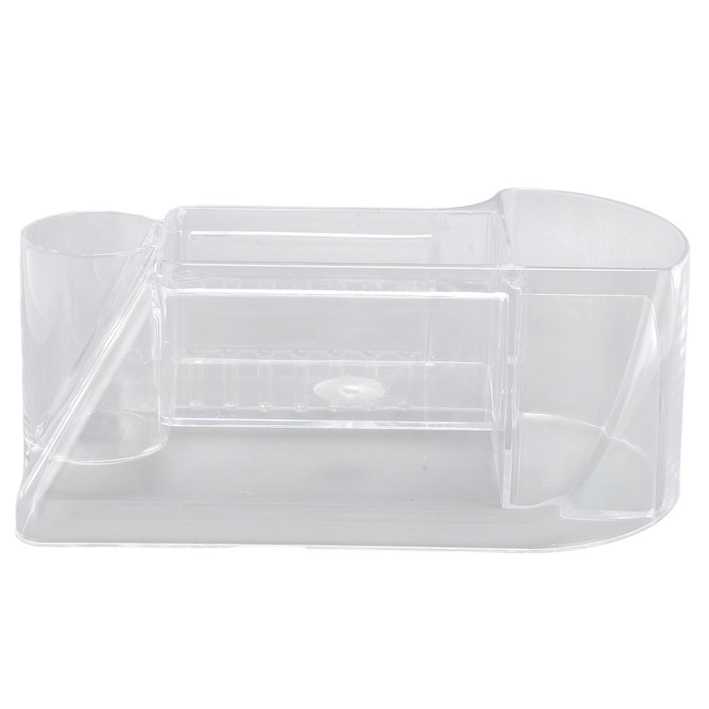 Nagelfräserhalter Nagelfräsermaschine Bits Manikürewerkzeuge Aufbewahrungsbox Transparent Multifunktional Professionell Nagel