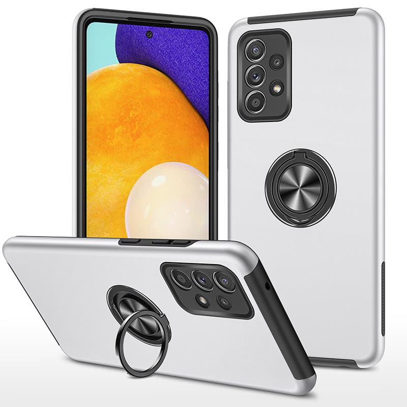 Samsung A52 Car Mount Phone Case with Magnetic Ring, Protects, and Prevents Falls