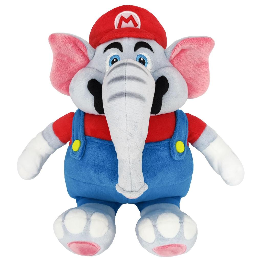 Sanei Boeki Super Mario Brothers Wonder Elephant Mario W15 X D14 X H26cm Plush SMW01 (S)