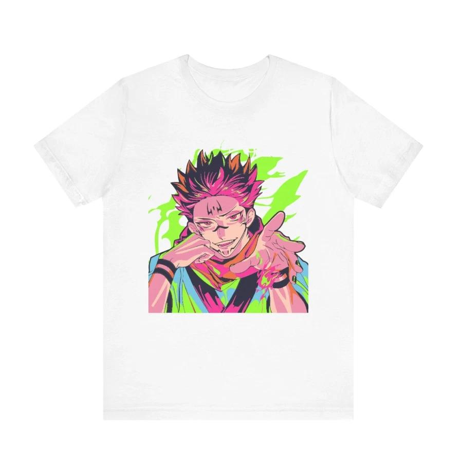 

Sukuna Anime Fan Unisex Tee, Jujutsu Kaisen Shirt, Comicon Gift, Anime Lover S