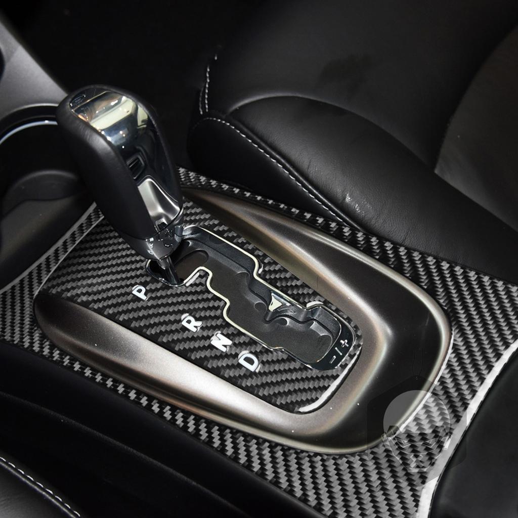 For Dodge Journey 2011-2017 Carbon Fiber Central Control Gear Shift Panel Trim Cover Car Interior Accessories Decorative StickerWW8