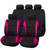 Universal Car and Minivan Seat Cover with Exclusive Waistline Design Fabric Cushion