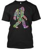 Colorful Bigfoot TTshirt Made In the USA Size S To 5XL