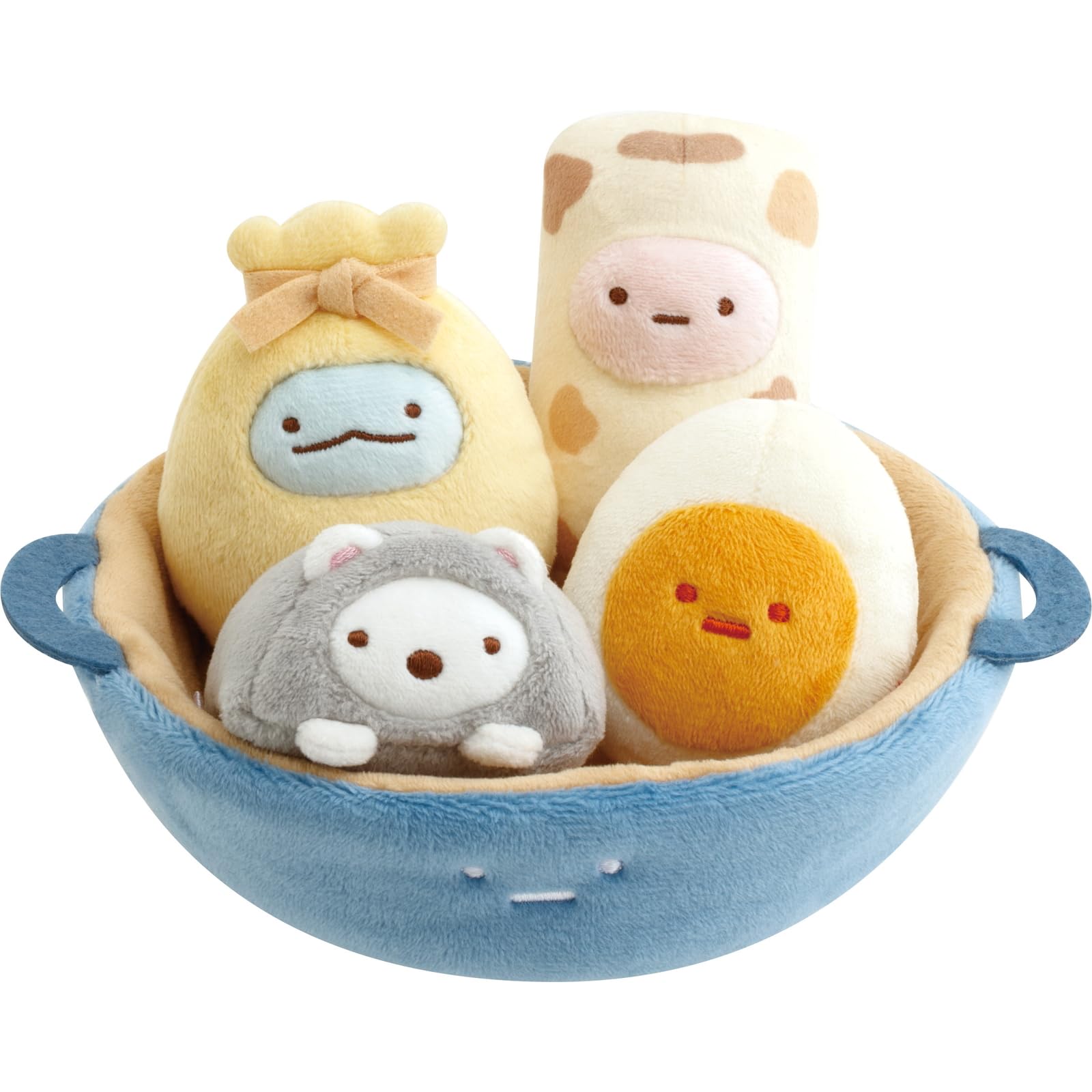 San-X Sumikko Gurashi  Захватывающий магазинчик с тапиокой  Набор плюшевых игрушек Оден MO87301 В160×Ш155×Г10мм