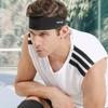 Sports Headband Sweatband Men's Ice Silk Breathable Basketball Running Outdoor Cycling Hair Fit D8E3