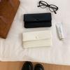 Korean Style Envelope Wallets PU Leather Change Bag Simple Women Long Clutch Bag  Outdoor