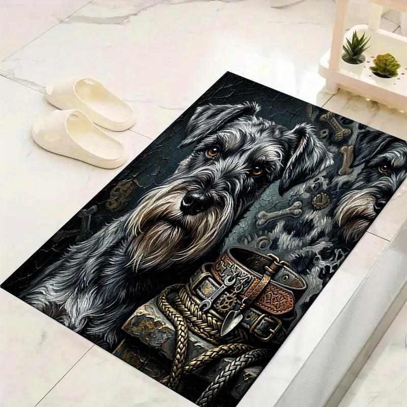 Indian Chief Painting Carpet Rug for Living Room Bedroom Home Sofa Decoration, Kids Play Non-slip Floor Mat