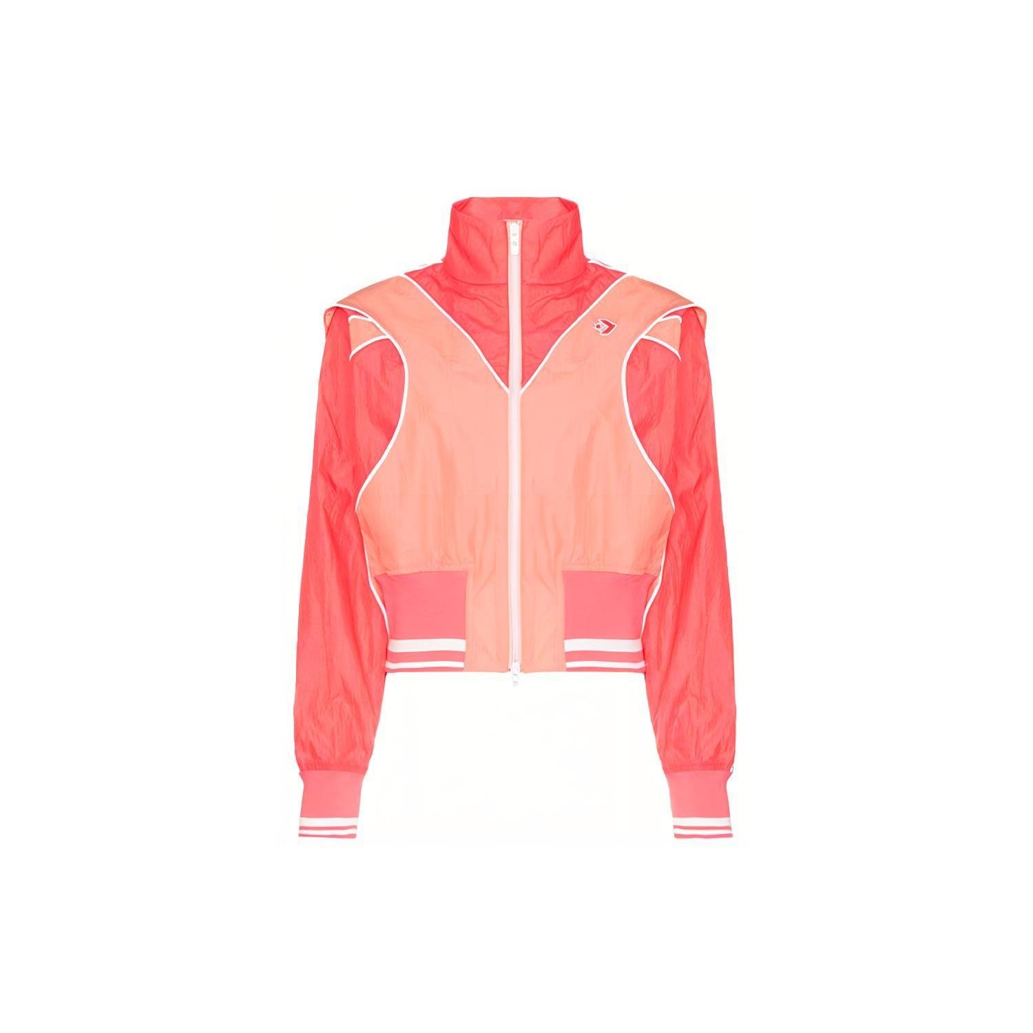 (WMNS) Converse x FENG CHEN WANG Crossover Colorblock Sports Jacket Pink Women s 10017779-A01 M