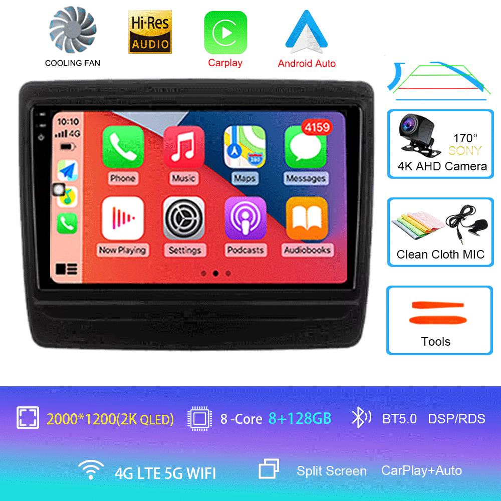 For Isuzu DMAX 2020 2021 2022 8 Core Android 14 Car Radio Video Player GPS Stereo CarPlay 8G 256G No 2din Navigator Screen