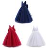 Vestito da Principessa per Bambina in Tessuto Raso e Tulle per Festa di Compleanno e Spettacolo