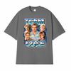 Team Cole Walter Magliette Grafiche Vintage Unisex Donna Moda 100% Cotone Maglietta Manica Corta Oversize Ampia Magliette Streetwear