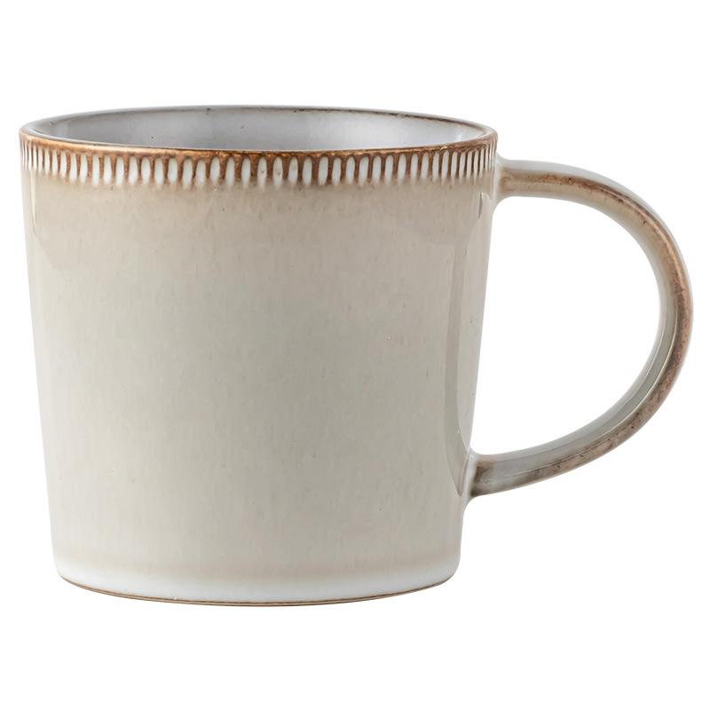 Simple And Elegant Mug Large Collection Retro Style Ceramic Cup Household Teacup High Value Water Cup Coffee Cup