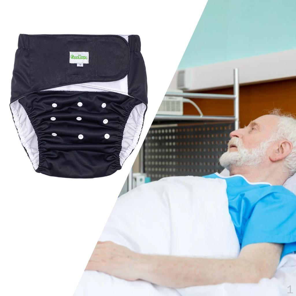 Verstellbare Stoffwindel für Erwachsene für Männer und Frauen - Bequeme Inkontinenzlösung