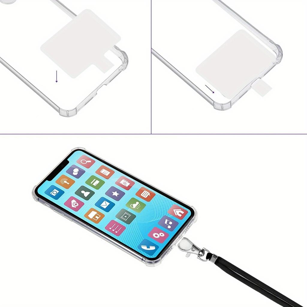 Universal Adjustable Phone Lanyard Strap Mobile Phone Hanging Rope Neck Straps Anti-lost Lanyards Cell Phone Accessories