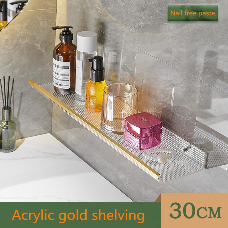 

Зеркало в ванной комнате, передняя полка, акриловая, без перфорации, туалетная станция, косметический туалет, полка для хранения косметики в туалете