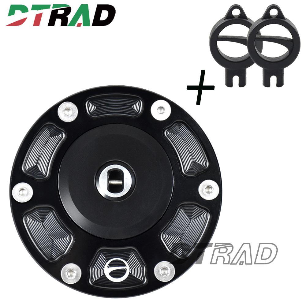 For TRIUMPH STREET TRIPLE 765 RS Daytona 660 Trident 660 CNC Keyless Quick Turn Fuel Tank Cap Motorcycle Airbox Gas Oil Cap