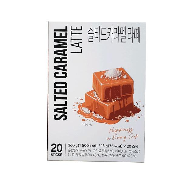 Kkottsem Salted Caramel Latte 18g x 20ea One thing