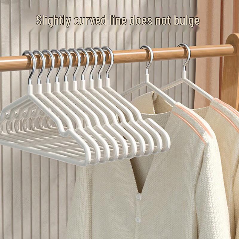 Xingfang Anti-Slip Coated Adult Hangers (20-Pack)