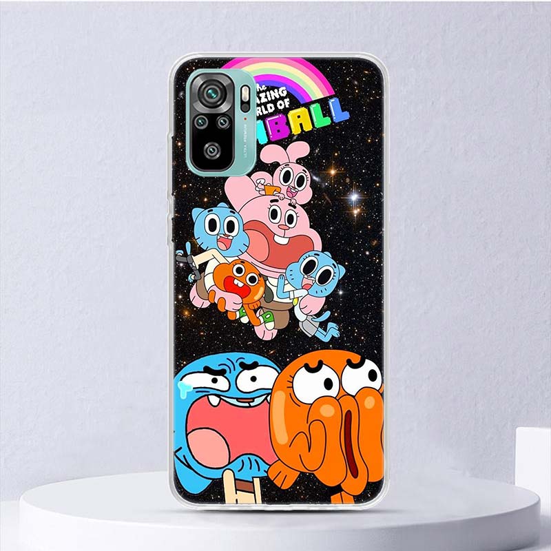 The Amazing World Gumball Soft Case For Xiaomi Redmi Note 14 13 12S 11S 10S 12 Pro Plus Phone Cover 11 10 11E 11T Note14 Shell C
