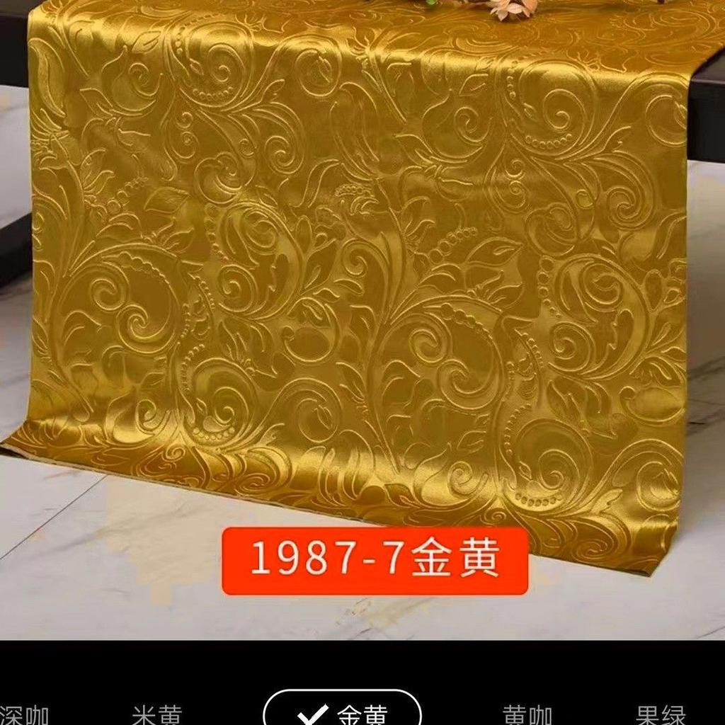 Thick 3D Embossed Gold Velvet Fabric for Sofa Covers, Cushion Covers, Clothing, Duvet Covers, Bedspreads, DIY High-end Velvet Fabric