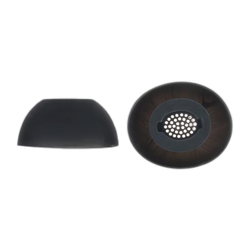 

Set of 1 Pair Ear Tips Silicone Earphones Cover Protective Sleeve Fit Secure 3 Size Option for GXY Buds 3 FE large чорний