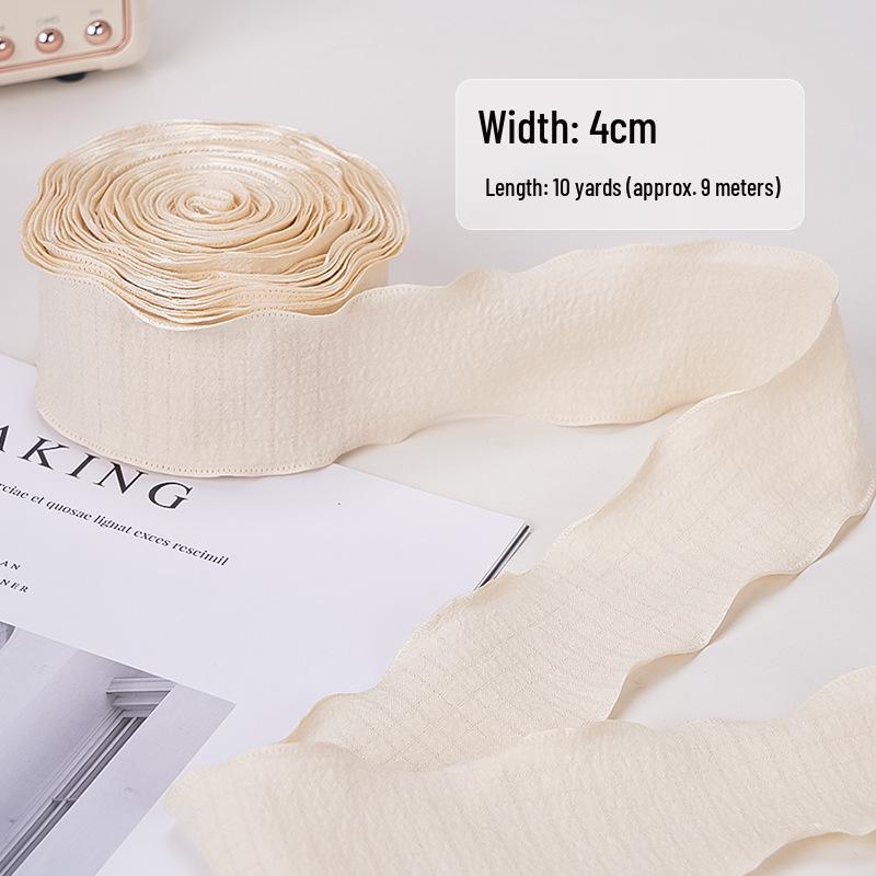 Elegant Fishtail Silk Ribbon for Cake and Bouquet Decoration