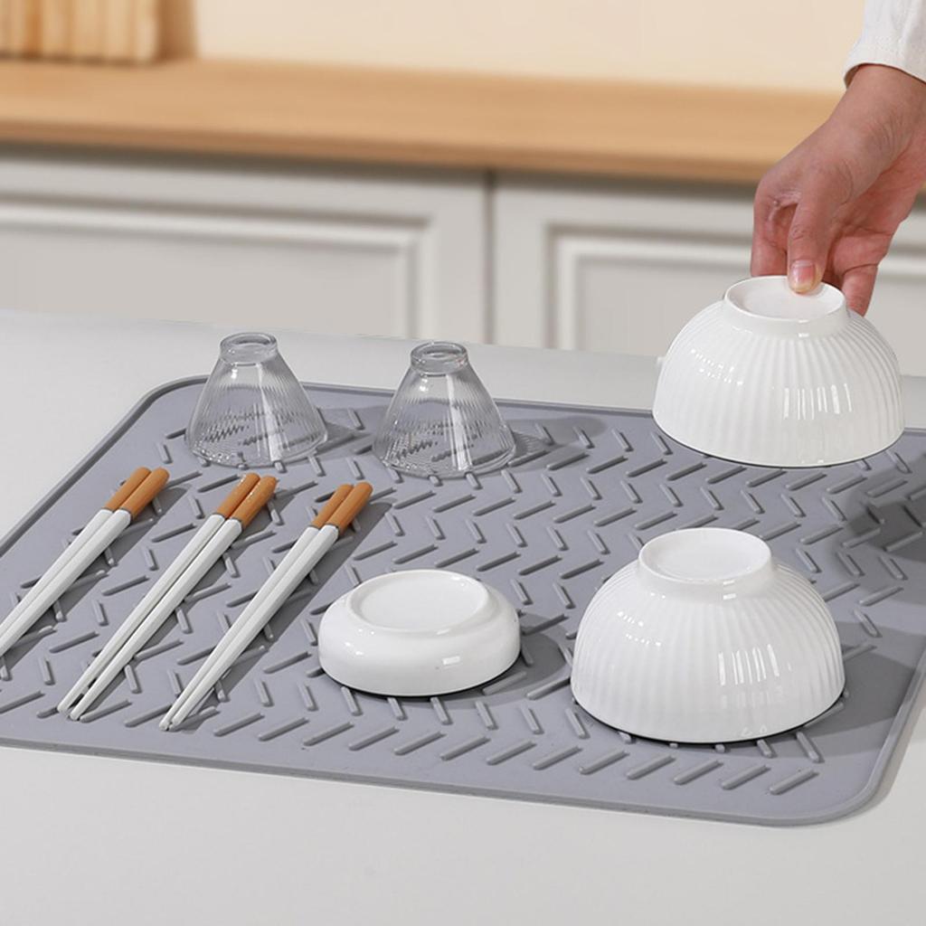 Draining Mat Made of , Mat, Stable, Hygienic Sink for Sink, Refrigerator,