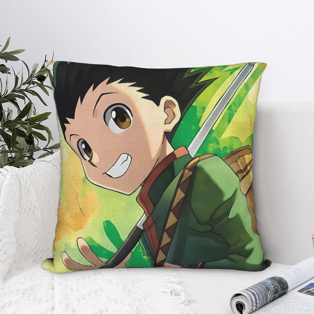 Pillow Case Anime Gon Graphic Pillow Cover For Sofa Home Decor Novelty Pillowcases