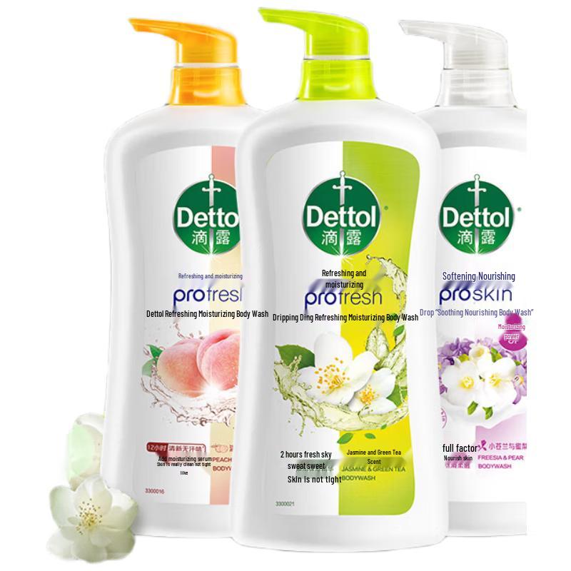 Dettol Freesia & Pear Moisturizing Shower Gel