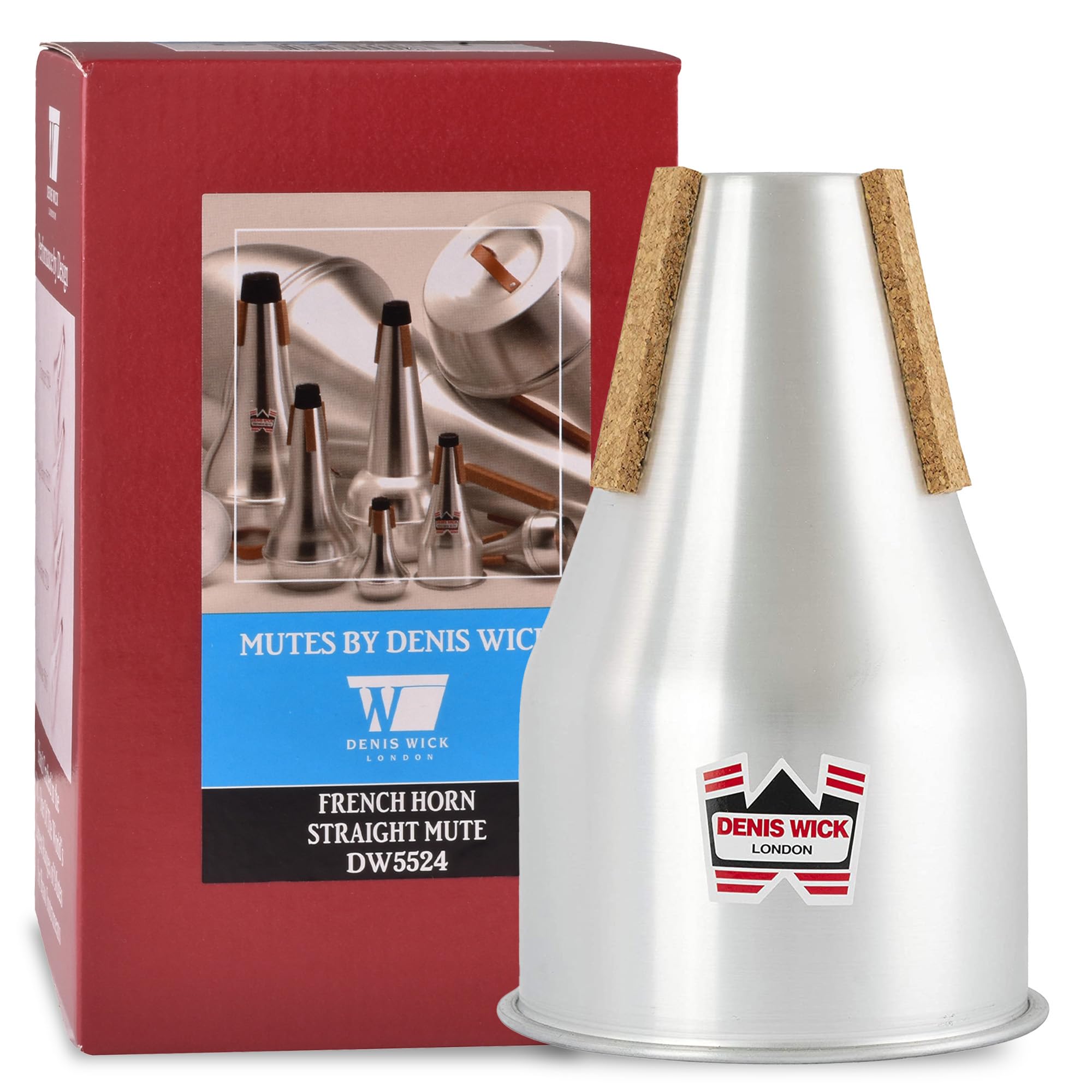 Denis Wick 5524 Straight Aluminum Mute for French Horn