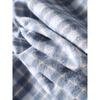 Japanese Retro Pure Cotton Plaid Short-Sleeve Shirt for Men, Summer 2024 New Style, Export Men's Clothing Shirt