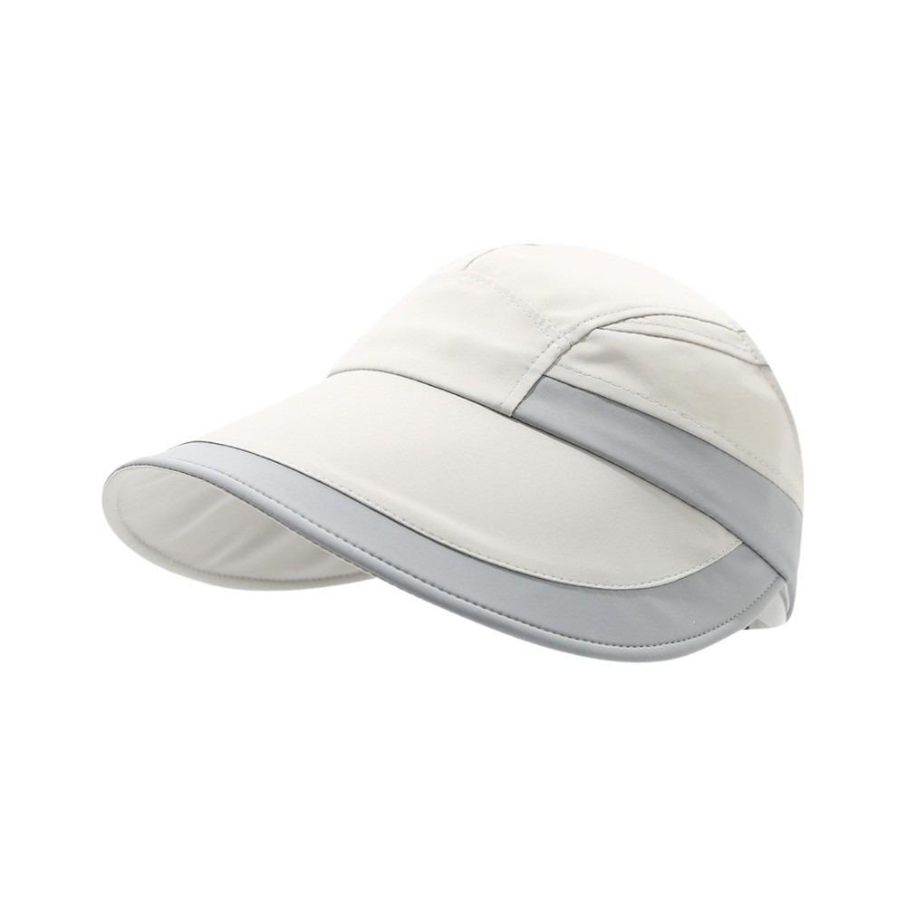 Color Blocking Sunscreen Sun Hat Nylon Empty Top Hat Breathable Sunshade Hat  Outdoor