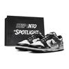 Nike Dunk Black White Slip Resistant Abrasion Resistant Low top Skateboard Shoes Unisex White Black HF5441-100(Team1430-)