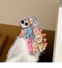 Cute Rabbit Cartoon Dog Animals Lovely Phone Case For Iphone 14 13 12 11 Pro Max Fashion Soft Silicone Phone Back Cover Case