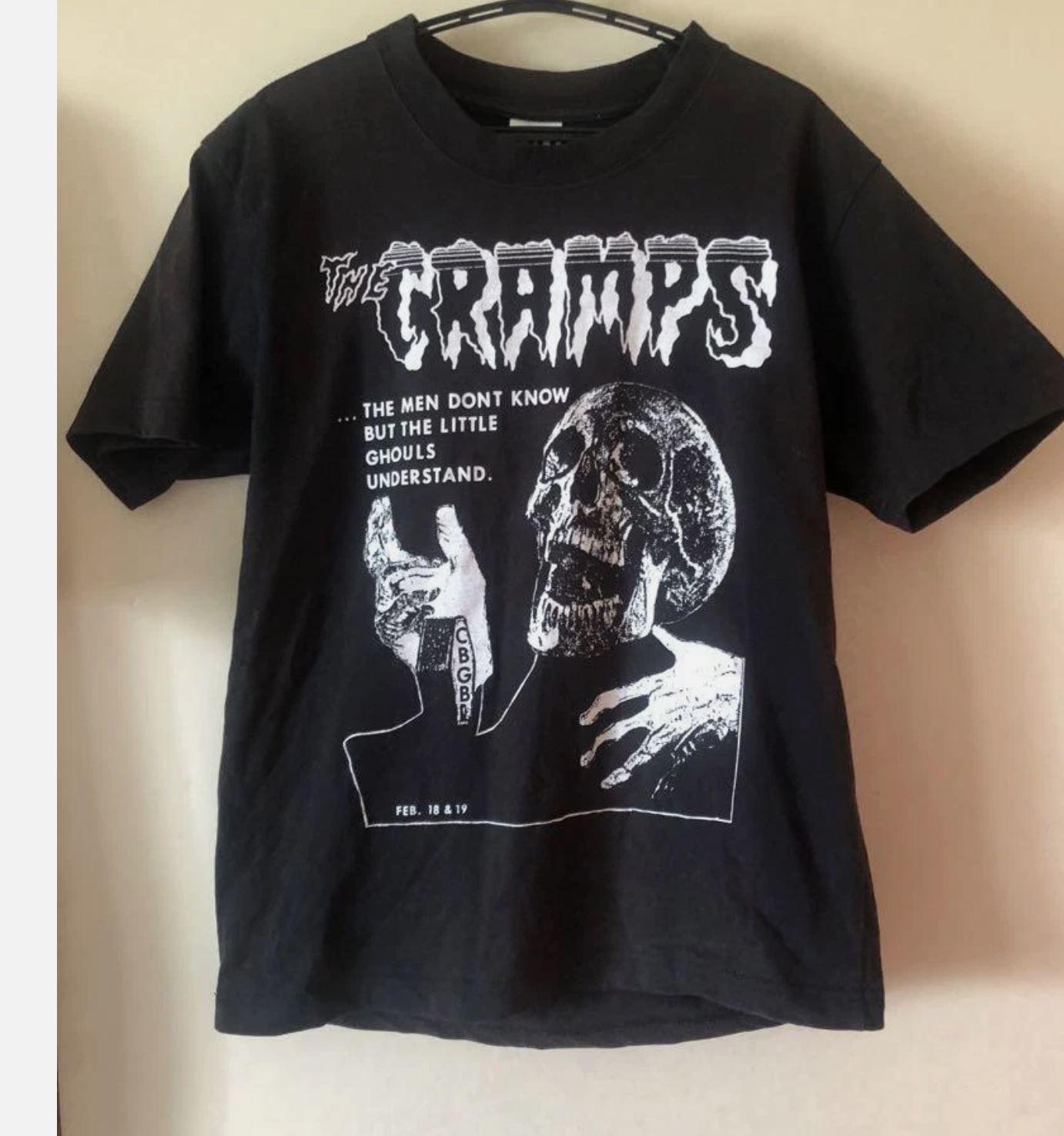 

The Cramps Панк-рок группа редкий дизайн футболка классическая футболка подарок 3XL
