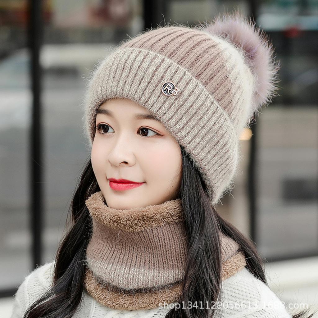 Pile Hat Winter Hat Pullover Wool Hat Knitted Hat